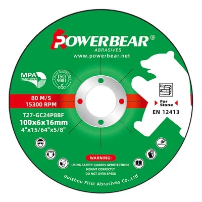 Schleifscheibe für Stein